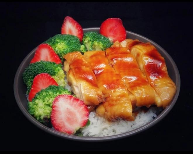 照烧鸡腿饭