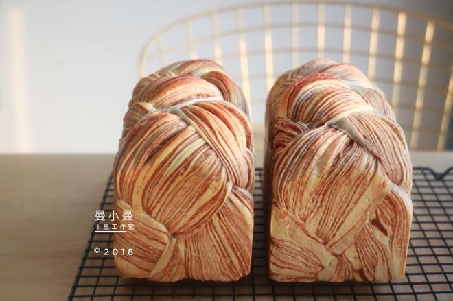 豆沙大理石吐司