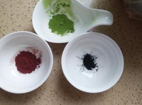 竹炭粉，红曲粉，抹茶粉