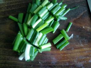 葱切段