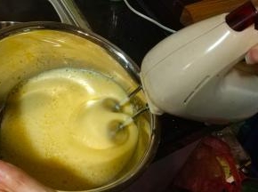 先高速打到颜色发白体积膨大