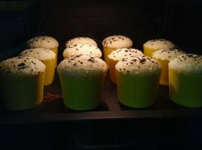 放入预热好的烤箱中层170度25分钟