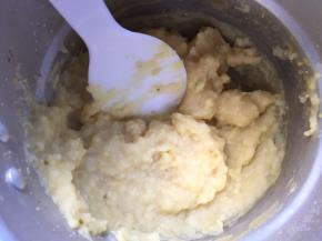 这是高压锅压好的样子，放入料理机打溶打碎