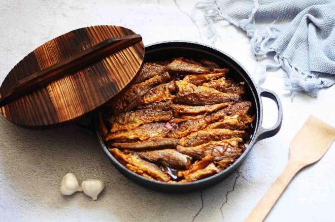 红烧小黄花鱼（平底铁锅版）