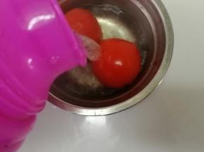 用开水浸泡