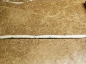 分割四等份，搓成长条