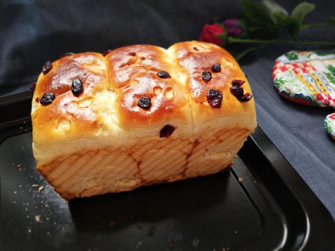 酸奶蔓越莓面包