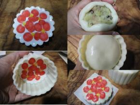 另外用了如意坊的一套125g的立体模具，每个花片都超美～与步骤17描述的同样做法，印出一片花团锦簇～