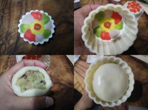 又印了一朵四色花，都超美哦～