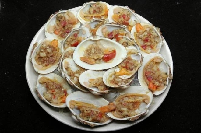 蒜香粉北极贝