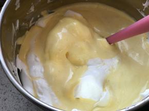 再倒入蛋白盆中