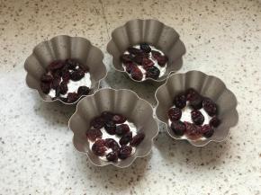 碗底铺蔓越莓干