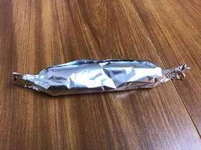 两端初步捏一下定型