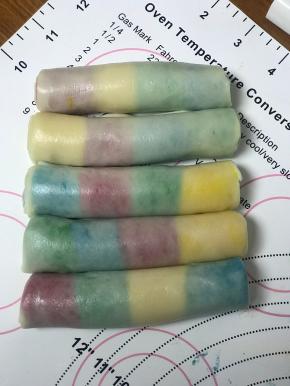 卷起来，醒面15分钟