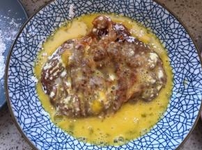 裹一层鸡蛋