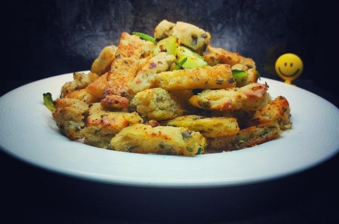青瓜炒饼