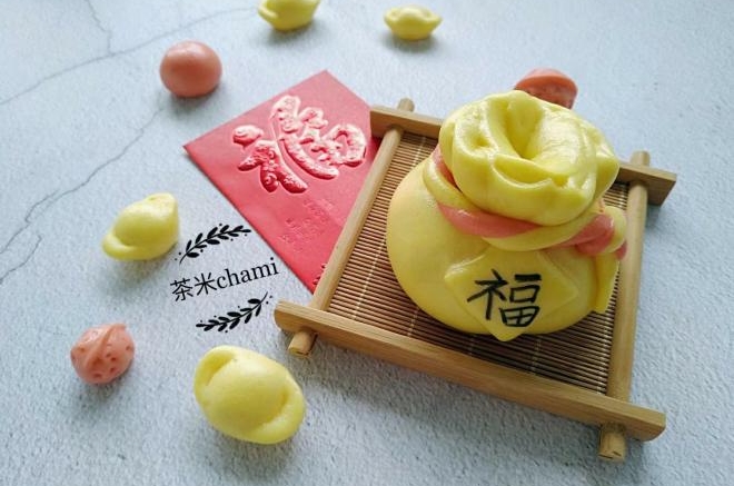 福袋豆沙包