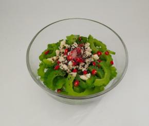 加盐、白糖、鸡粉、芝麻、香油调味