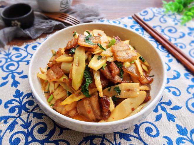 藿香竹笋小炒肉