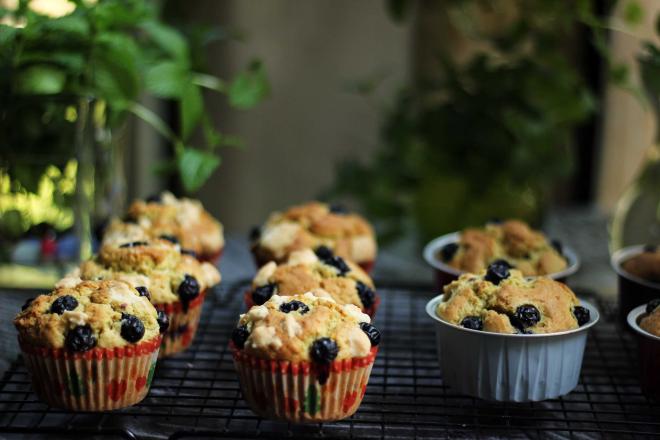 爆浆蓝莓苦荞玛芬