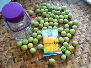 准备材料，如图