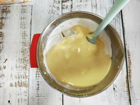 再倒回蛋白盆中