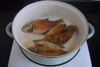 两面都煎到金黄，不要煎过头糊掉了