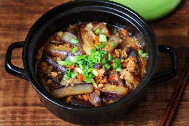 肉沫茄子煲
