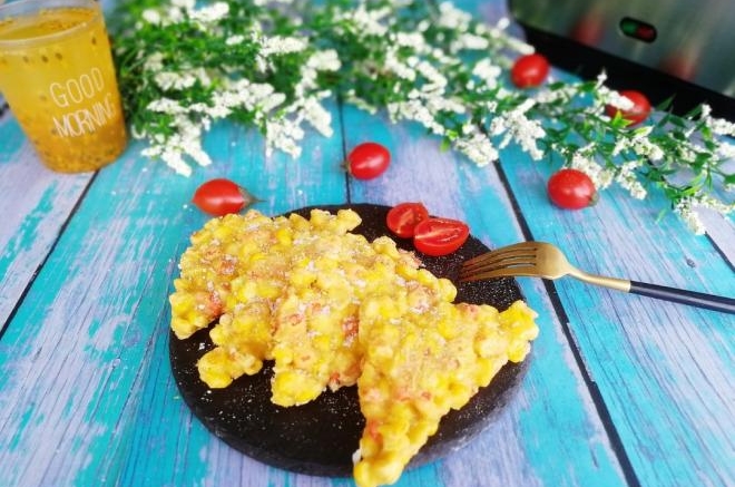 香甜玉米饼