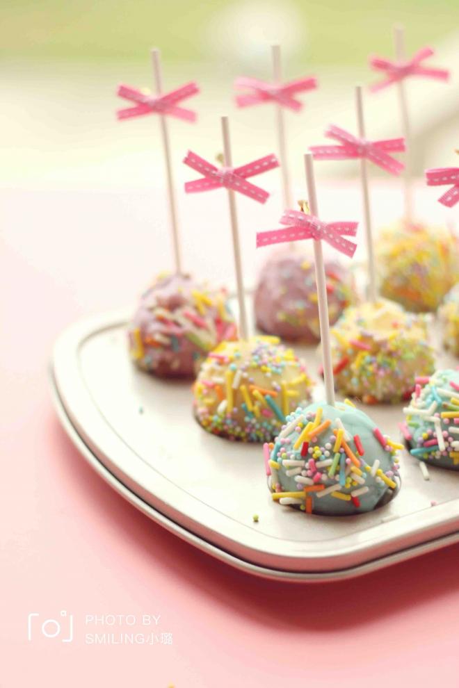 少女心巧克力棒棒糖蛋糕