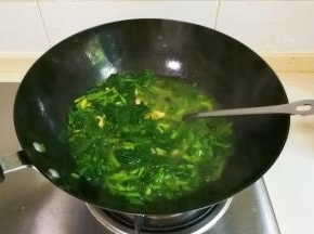 拌匀出锅