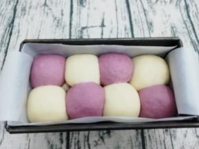 放在温暖处进行第二次发酵，九分满时