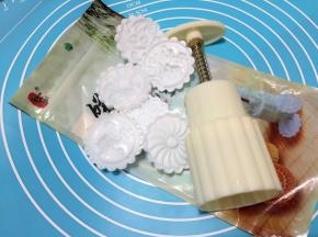 如意坊的月饼模具真的要给个美照➕好评，花纹很清晰，脱模很容易