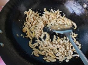 炒七成熟。