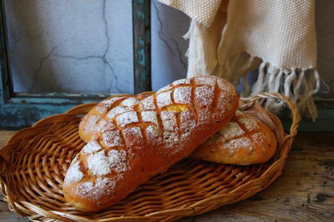 亚麻籽椰蓉软欧