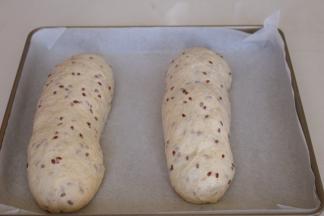 烤箱180度预热。二次发酵完成