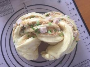 两头向下卷
