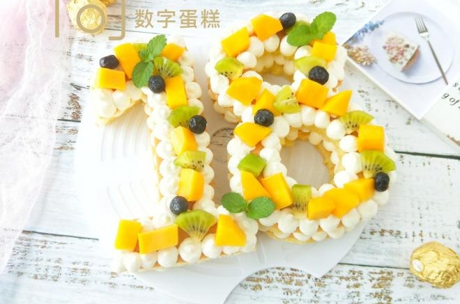 网红数字蛋糕