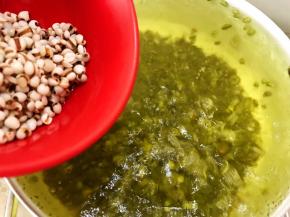 大火烧开后加入薏仁