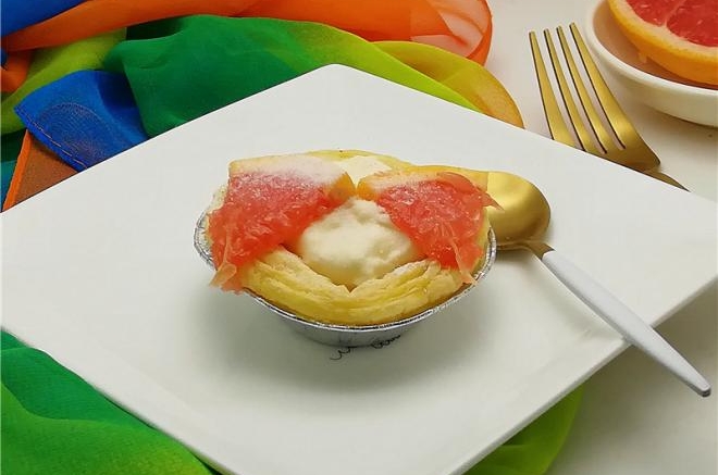 红心西柚挞