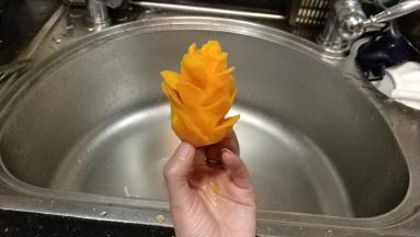 小芒果没大芒果出来的美