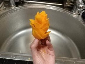 小芒果没大芒果出来的美