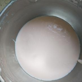 慕斯糊就做好了