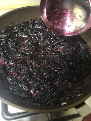 请注意，一直都要小火