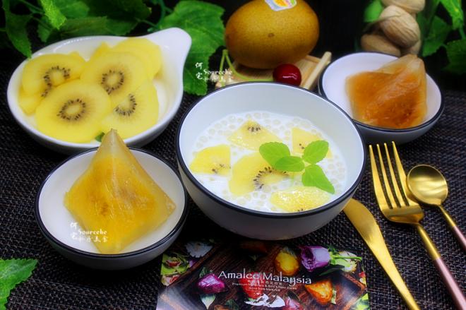 燕窝冰心粽西米露