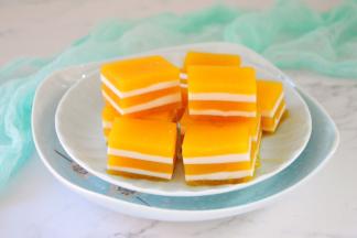 芒果的香味搭配牛奶的浓郁口感，Q弹好吃