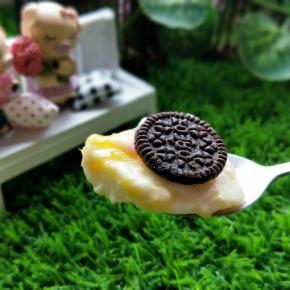 再盛一勺奥利奥饼干，更加回味无穷。