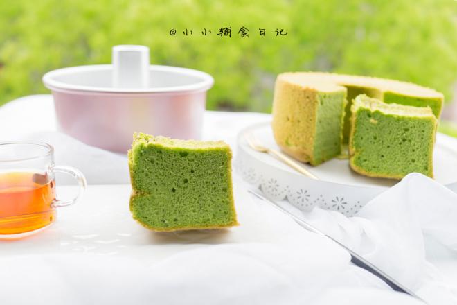 低糖少油菠菜戚风蛋糕