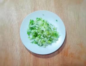 葱切碎