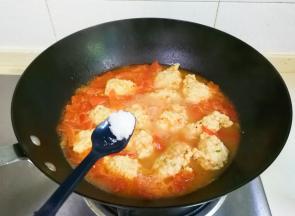 放少许盐，少许糖